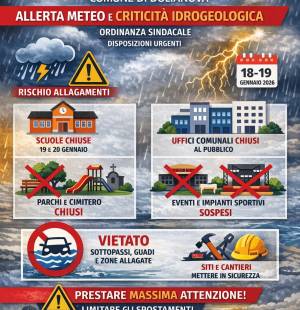 Avviso 18-19 gennaio 2026