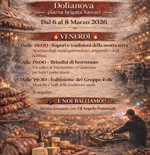 Programma venerd&igrave; 6 marzo 2026