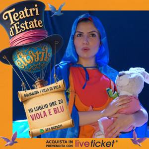 Viola e blu