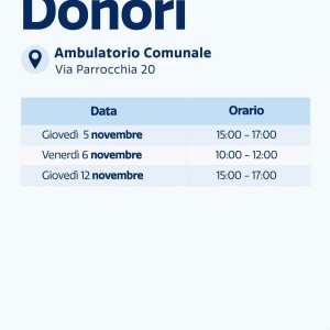 Calendario Donori