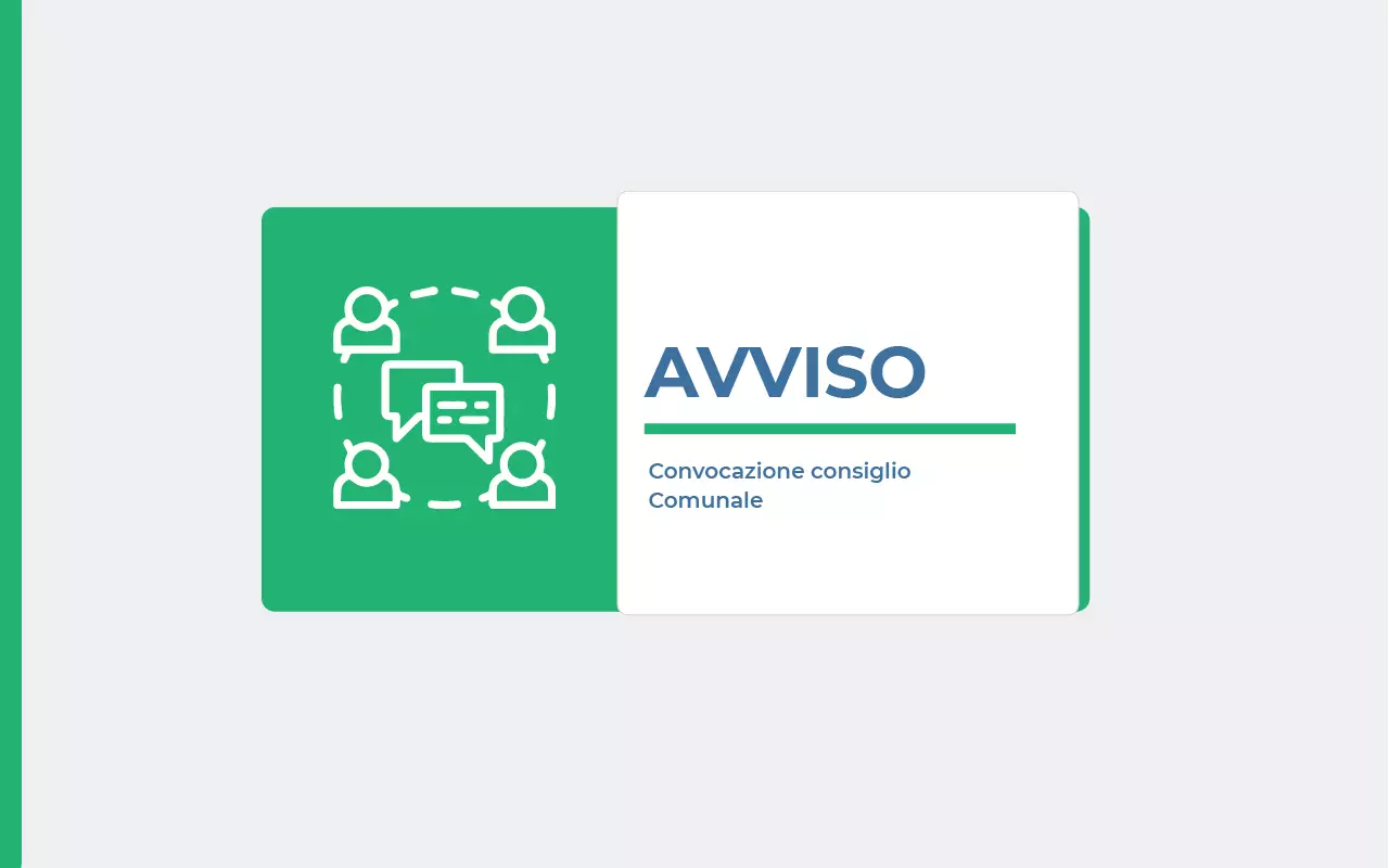 Consiglio Comunale 20 dicembre 2025 ore 9.30 Aula Consiliare Piazza Amendola&nbsp;