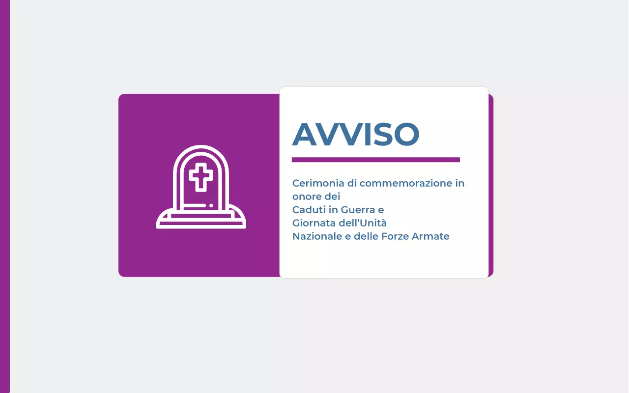 Giornata dell&rsquo;Unit&agrave; Nazionale e delle Forze Armate IV Novembre 2025