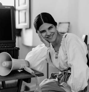 Barbara Pitzianti nel ruolo di Grazia Deledda 